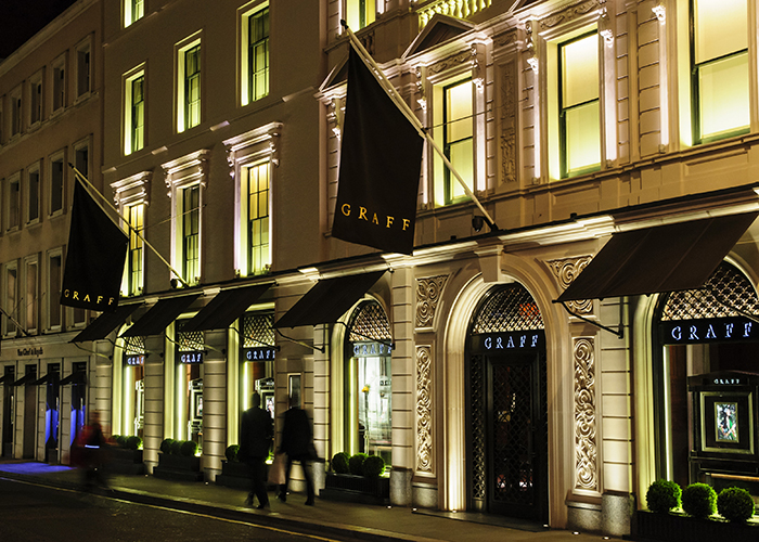 Marlesbury Awning® for Graff Diamonds in Bond Street